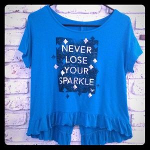 Justice girls shirt size 14